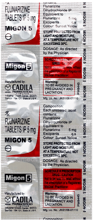 Migon 5 Tablet 10