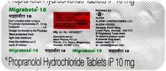 Migrabeta 10 Tablet 10