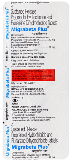 Migrabeta Plus Tablet 10