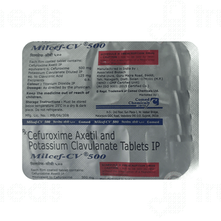 Milcef Cv 500 Tablet 6
