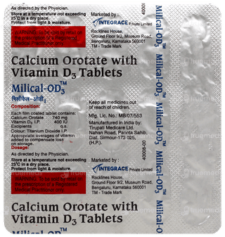Milical Od3 Tablet 15