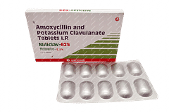 Miliclav 625 Tablet 10