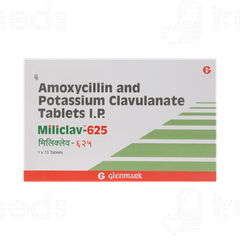 Miliclav 625 Tablet 10 Miliclav 625 Tablet 10