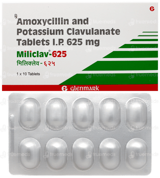 Miliclav 625 Tablet 10