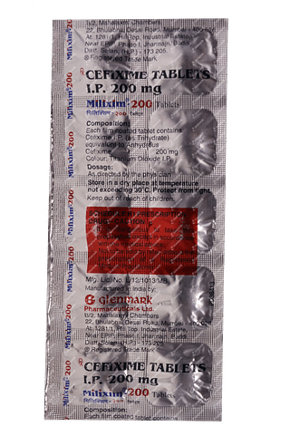 Milixim 200 MG Tablet 10