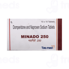 Minado 250/10mg Tablet 10