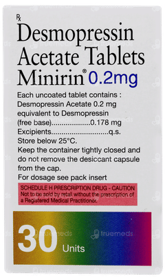 Minirin 0.2mg Tablet 30 Minirin 0.2mg Tablet 30