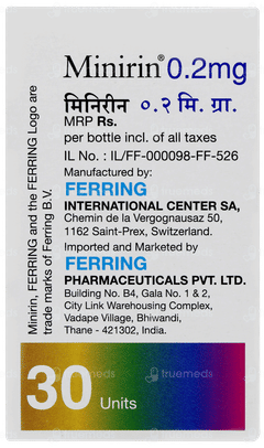 Minirin 0.2mg Tablet 30 Minirin 0.2mg Tablet 30