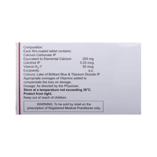 Minosta 250 Mg/0.25mcg Tablet 10
