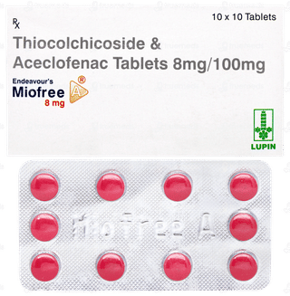 Miofree A 8mg Tablet 10