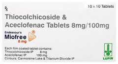 Miofree A 8mg Tablet 10 Miofree A 8mg Tablet 10