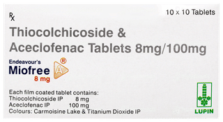 Miofree A 8mg Tablet 10