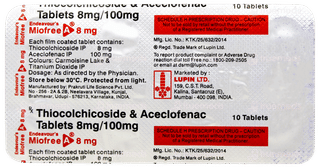 Miofree A 8mg Tablet 10