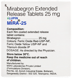 Lupin Mira 25 Tablet 10