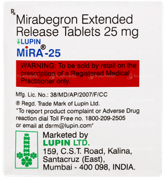 Lupin Mira 25 Tablet 10