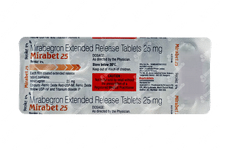 Mirabet 25 Tablet 10