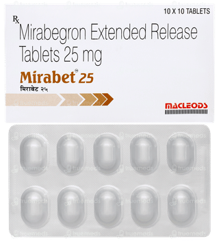 Mirabet 25 Tablet 10