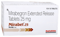 Mirabet 25 Tablet 10 Mirabet 25 Tablet 10