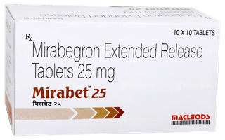 Mirabet 25 Tablet 10