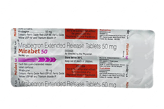 Mirabet 50 Tablet 10