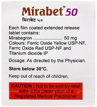 Mirabet 50 Tablet 10