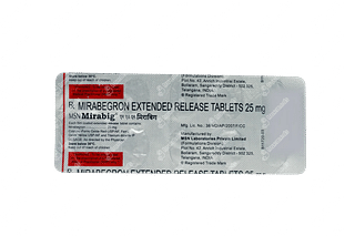 Mirabig 25 Tablet 10