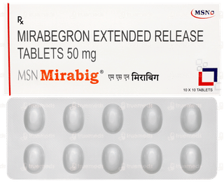 Mirabig 50 Tablet 10