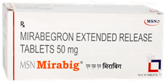 Mirabig 50 Tablet 10 Mirabig 50 Tablet 10