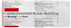 Mirabig 50 Tablet 10 Mirabig 50 Tablet 10