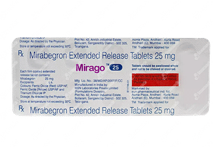 Mirago 25 Tablet 10