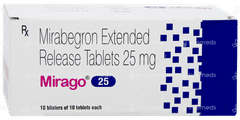 Mirago 25 Tablet 10