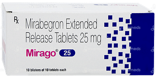 Mirago 25 Tablet 10