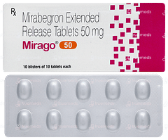 Mirago 50 Tablet 10