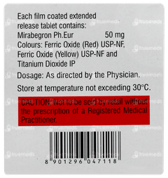 Mirago 50 Tablet 10