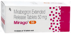 Mirago 50 Tablet 10