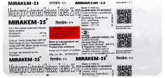 Mirakem 25 Tablet 10