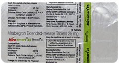 Mirasmart 25 Tablet Pr 10