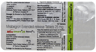 Mirasmart 25 Tablet Pr 10