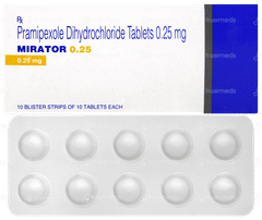 Mirator 0.25 Tablet 10