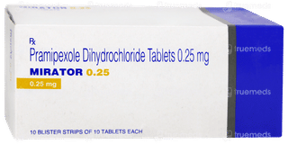 Mirator 0.25 Tablet 10