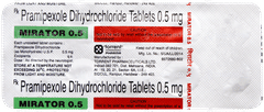 Mirator 0.5 Tablet 10 Mirator 0.5 Tablet 10