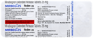 Mirbeg 25 Tablet 10