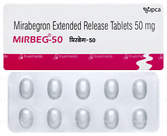 Mirbeg 50 Tablet 10