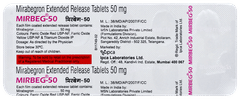 Mirbeg 50 Tablet 10 Mirbeg 50 Tablet 10