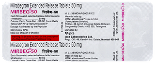 Mirbeg 50 Tablet 10