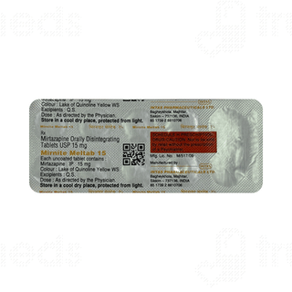 Mirnite Meltab 15 MG Tablet 10