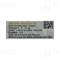 Mirnite Meltab 15 MG Tablet 10