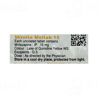 Mirnite Meltab 15 MG Tablet 10