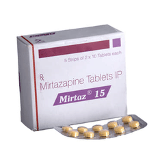 Mirtaz 15 Tablet 10 Mirtaz 15 Tablet 10