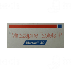 Mirtaz 30 Tablet 10
